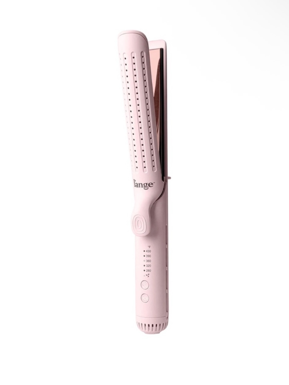 Lange Pink le Duo 360 Airflow Titanium Hair Styler Curling Iron Flat